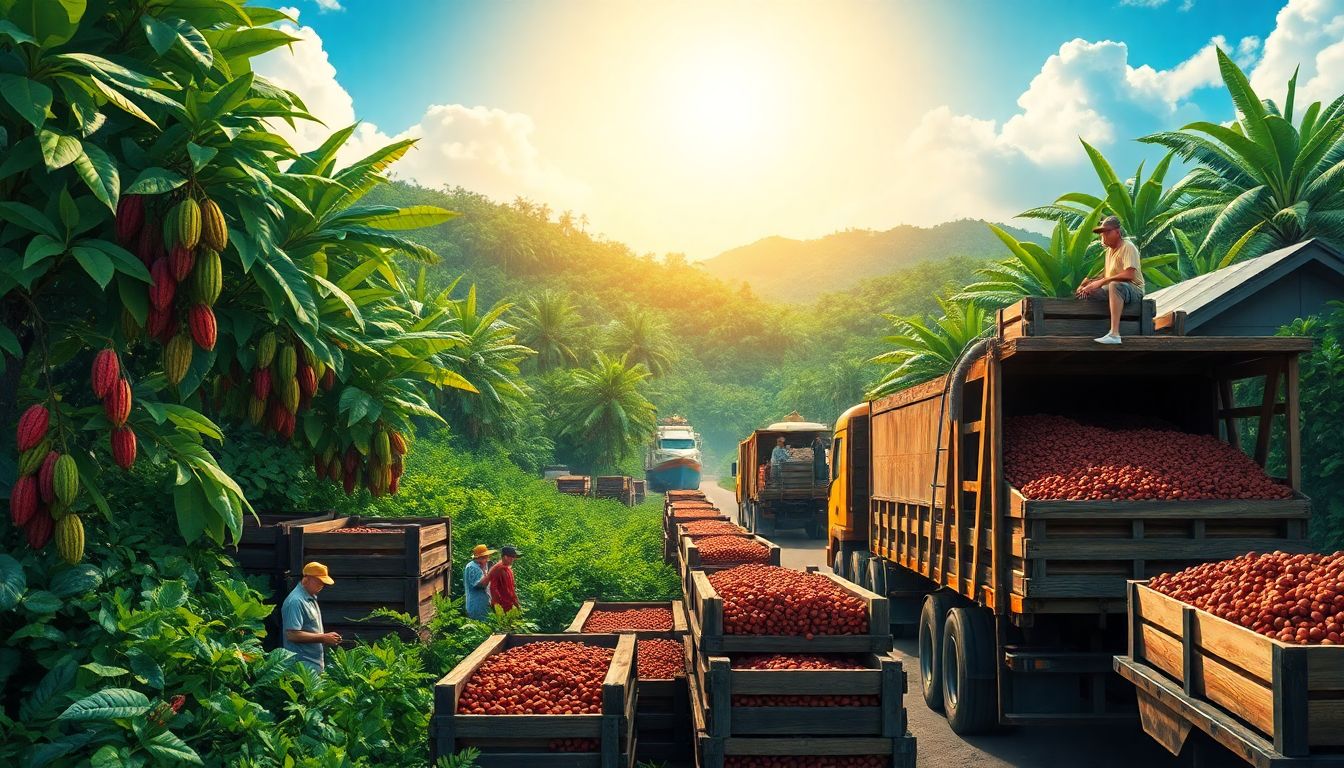 Cocoa in Indonesia for Exporters