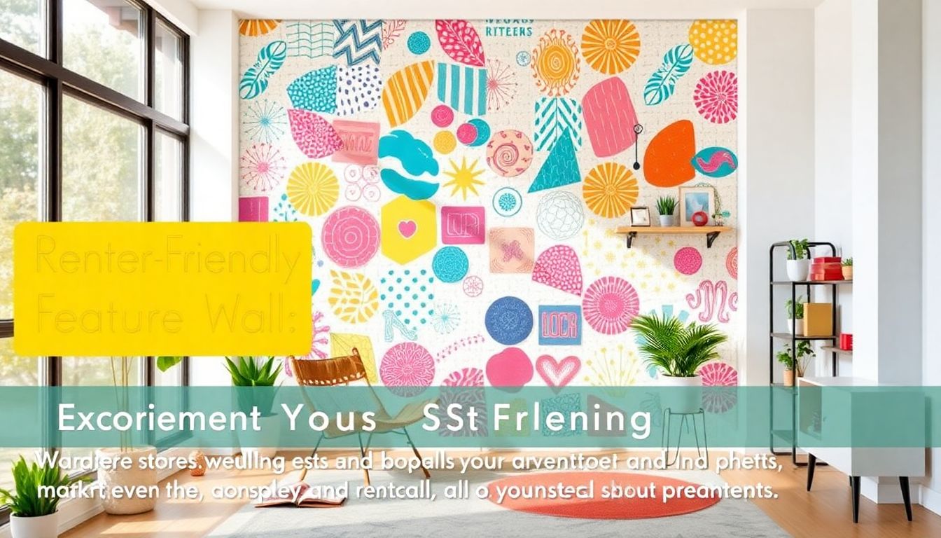 Make Your Space Pop: Renter-Friendly Wallpaper Tips