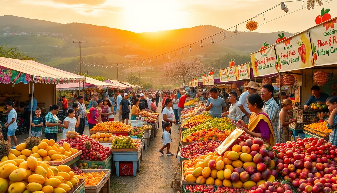 Explore the world's most exciting fruit festivals and events