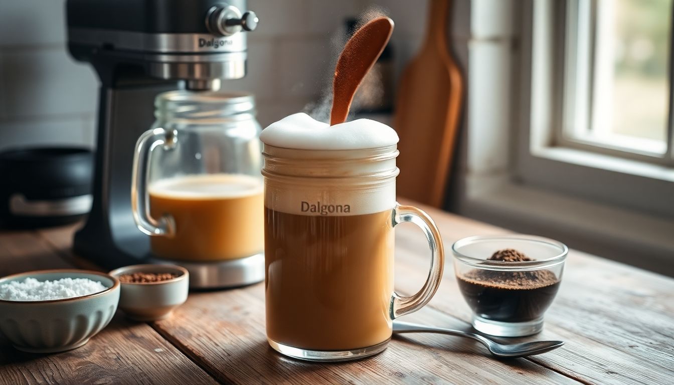 dalgona coffee