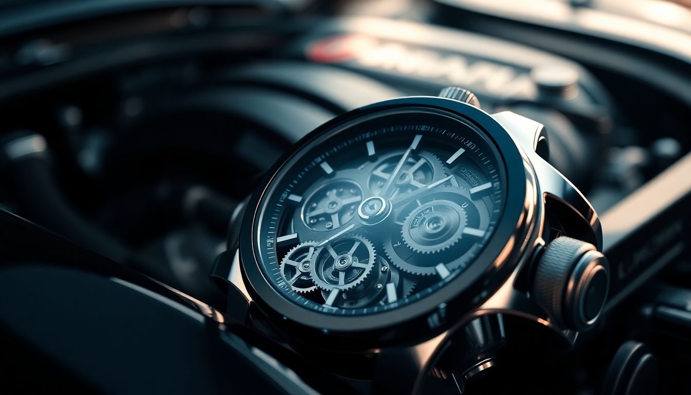 Bugatti Engine Watch