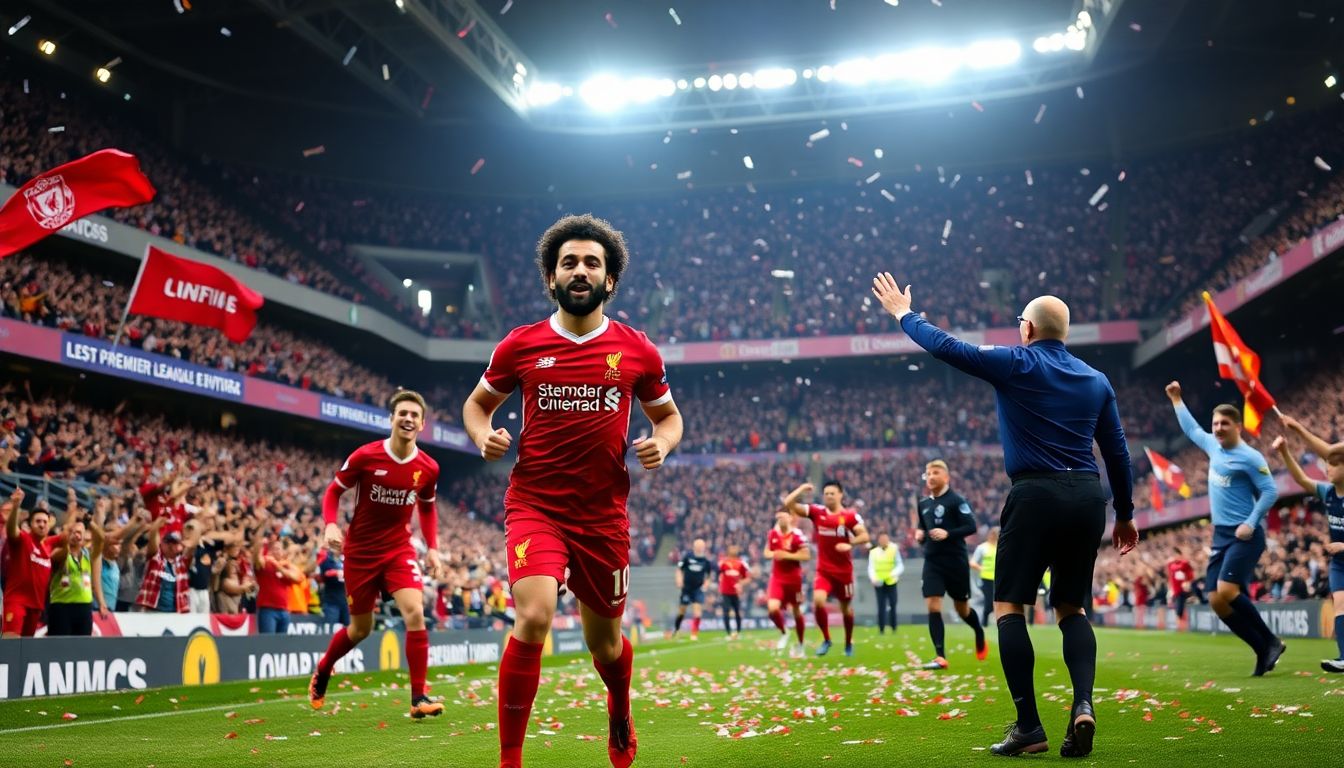 Mohamed Salah’s Last Match of the Premier League Season Shows Why He’s a Star 2 Mohamed Salah in action