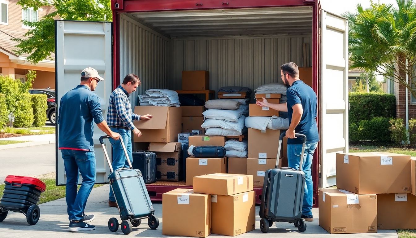 Moving Smaller Items Using a 10ft Container