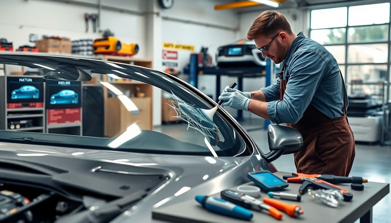 Car glass repair
