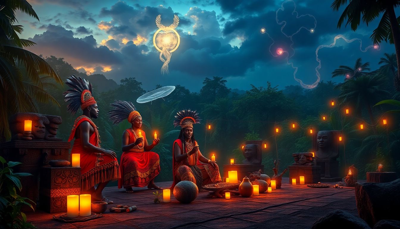 Imagen de origen de la Kimbanda