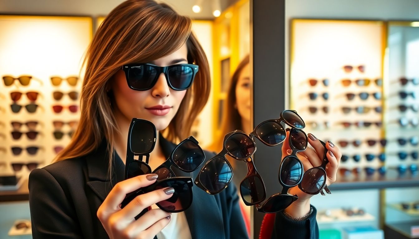 Sunglasses face shape