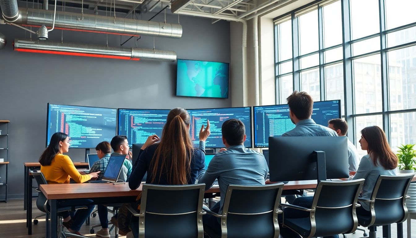 Internship Training at a Software Institute