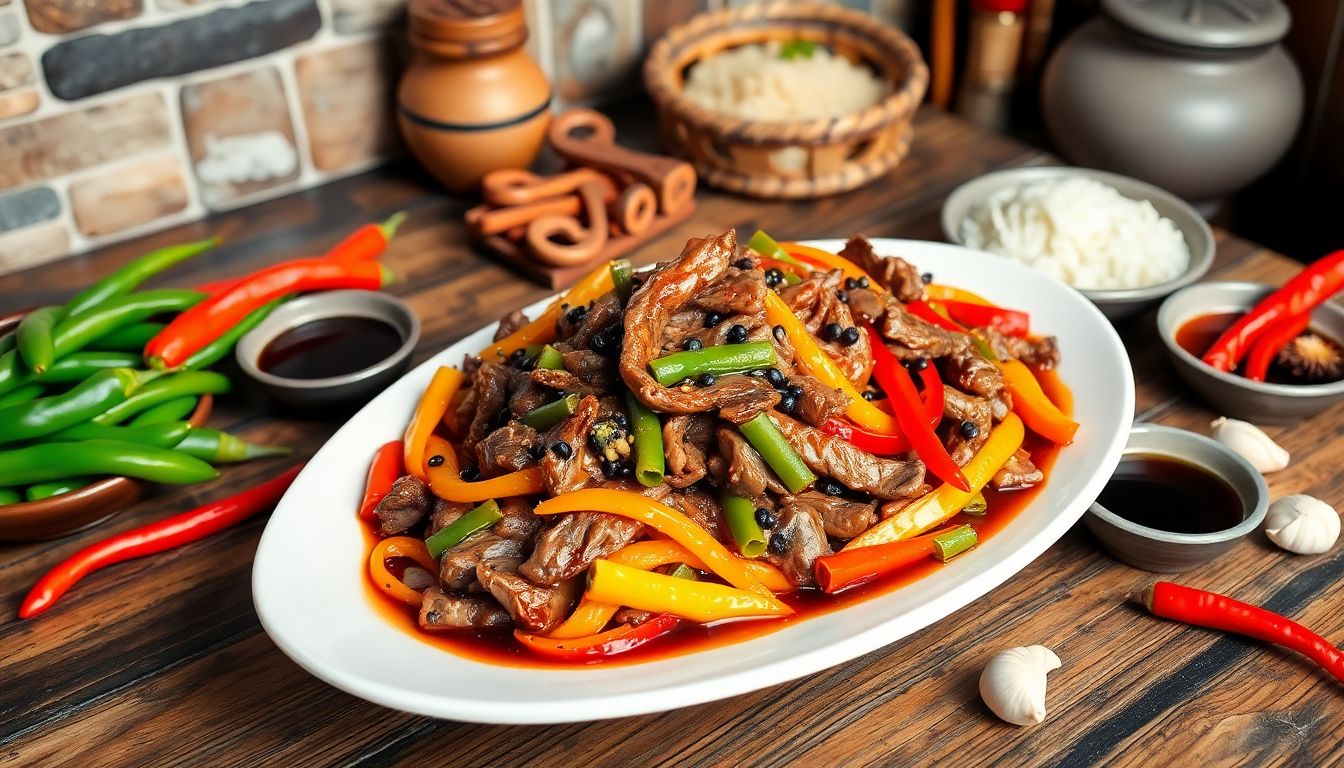 Chinese Pepper Steak