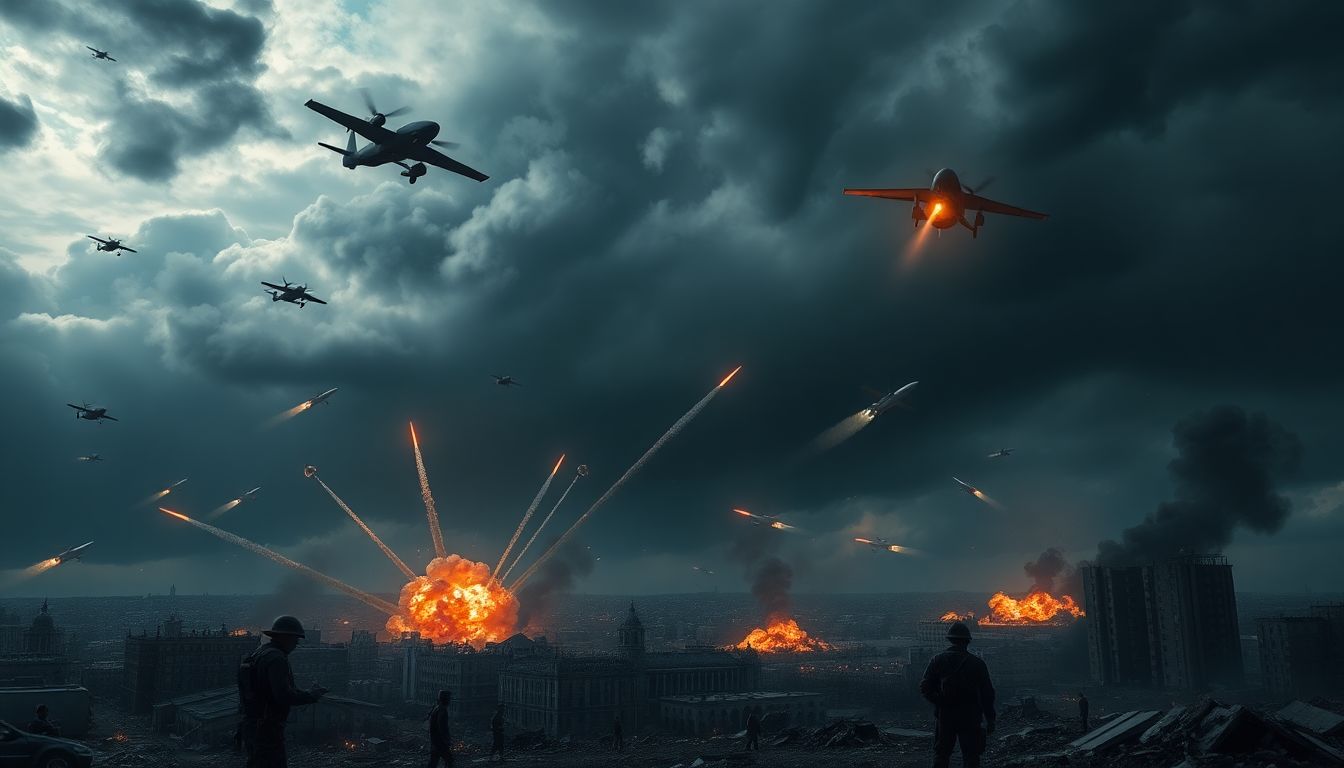 Russia Launches Devastating Strike on Kyiv and Odesa Using 500 Drones and Missiles
