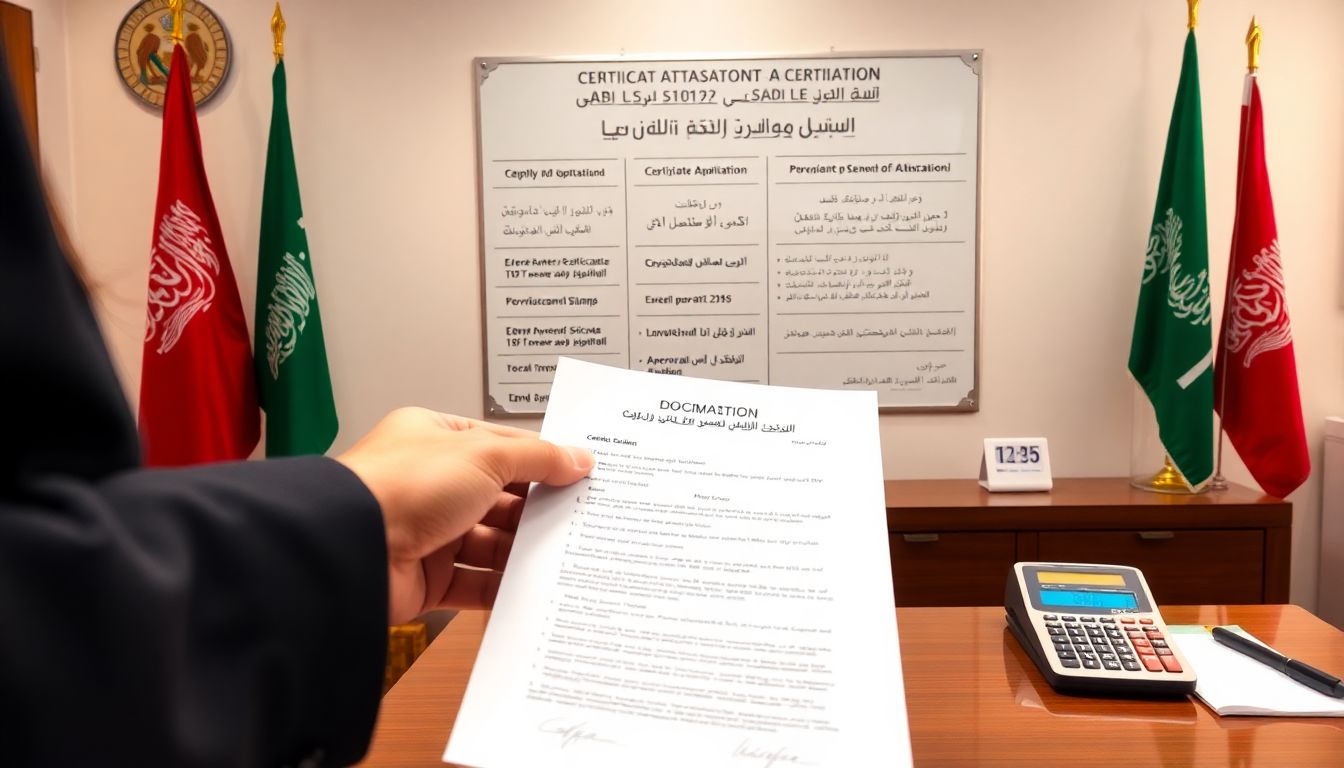 Certificate Attestation and Apostille for Saudi Arabia