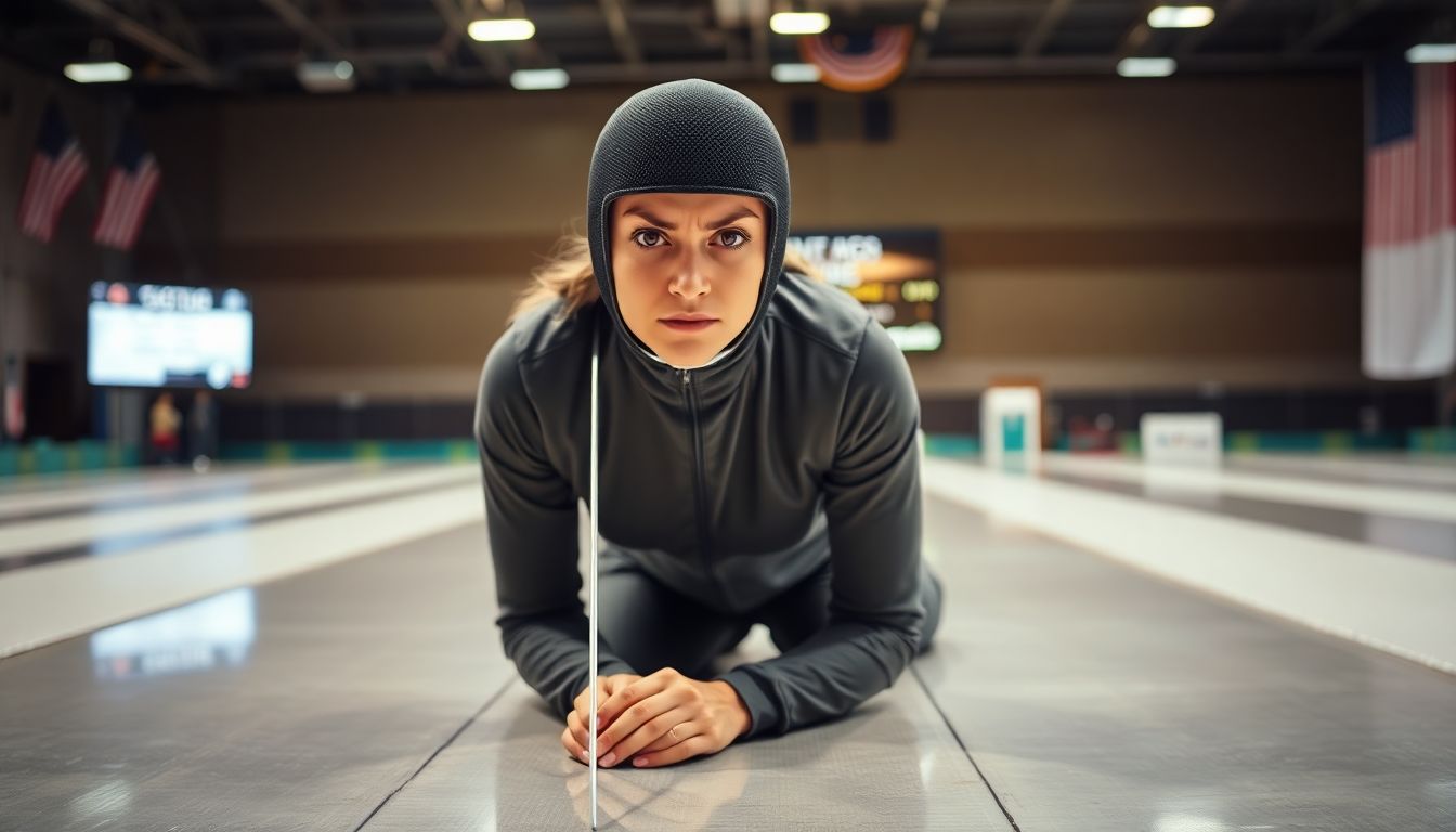 Women's Fencer Protest