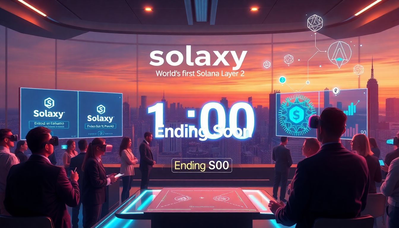 The Presale of Solaxy ending soon!