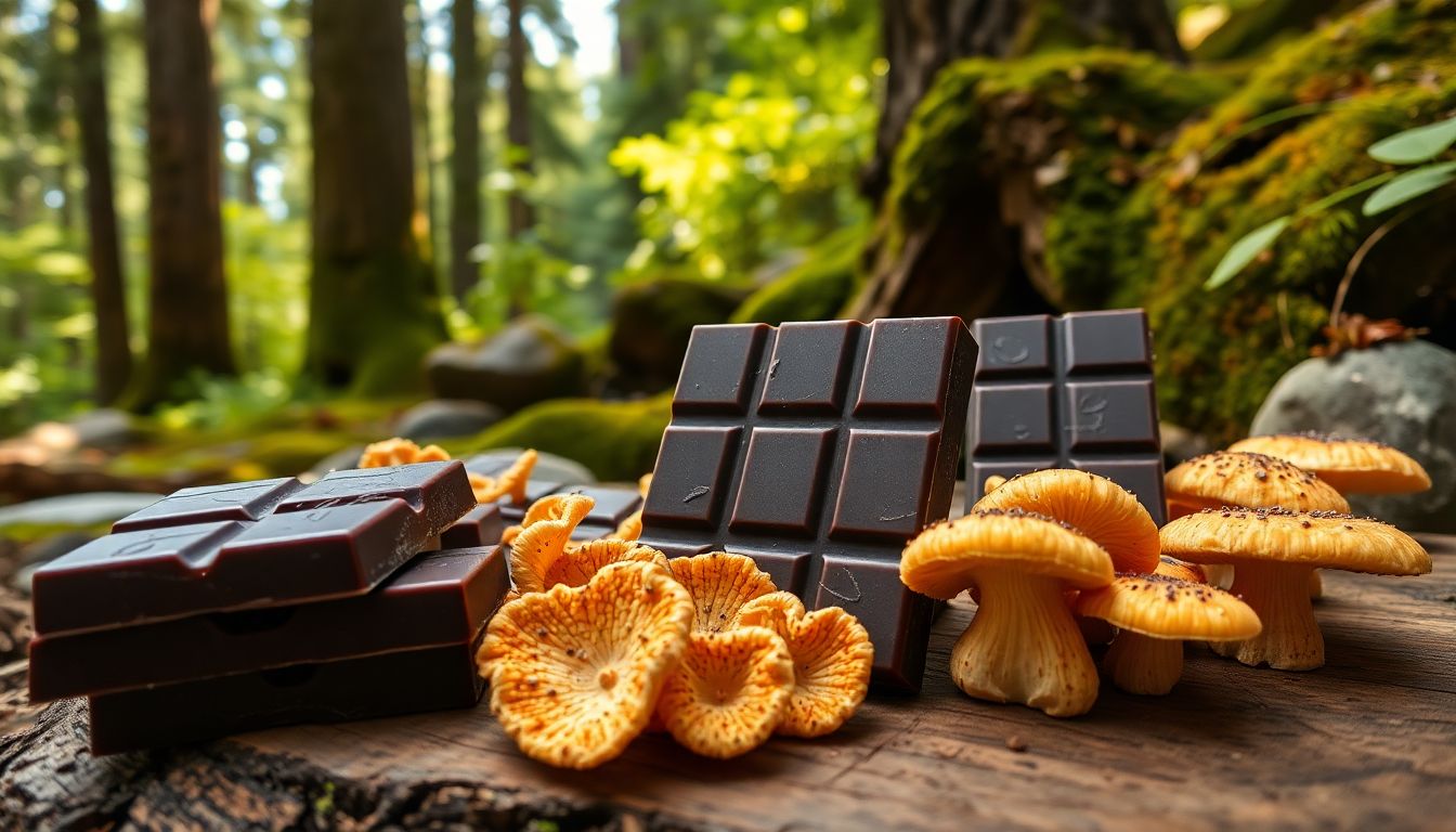 Mushroom Chocolate Bars Oregon