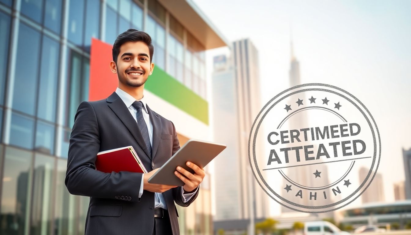 Certificate Attestation for Employment in the UAE