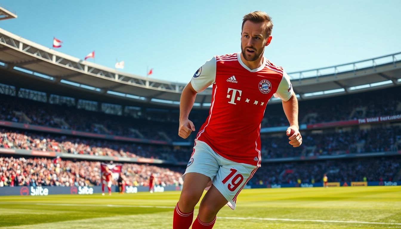 The Best Moments from Harry Kane’s Season in Germany 2 Harry Kane in action