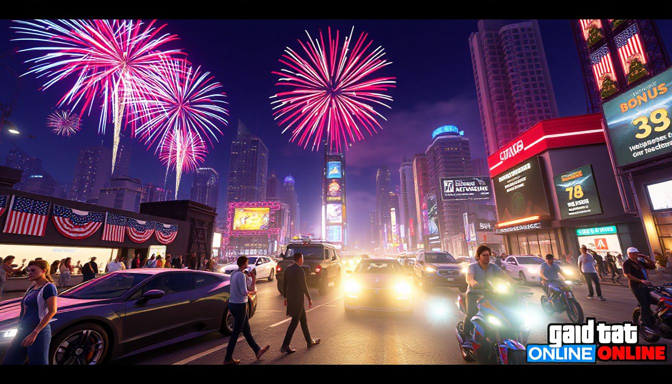 GTA Online update bringing new rewards and patriotic items
