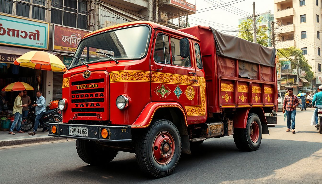 TATA 1613 Bangladeshi Truck Mod for BUSSID