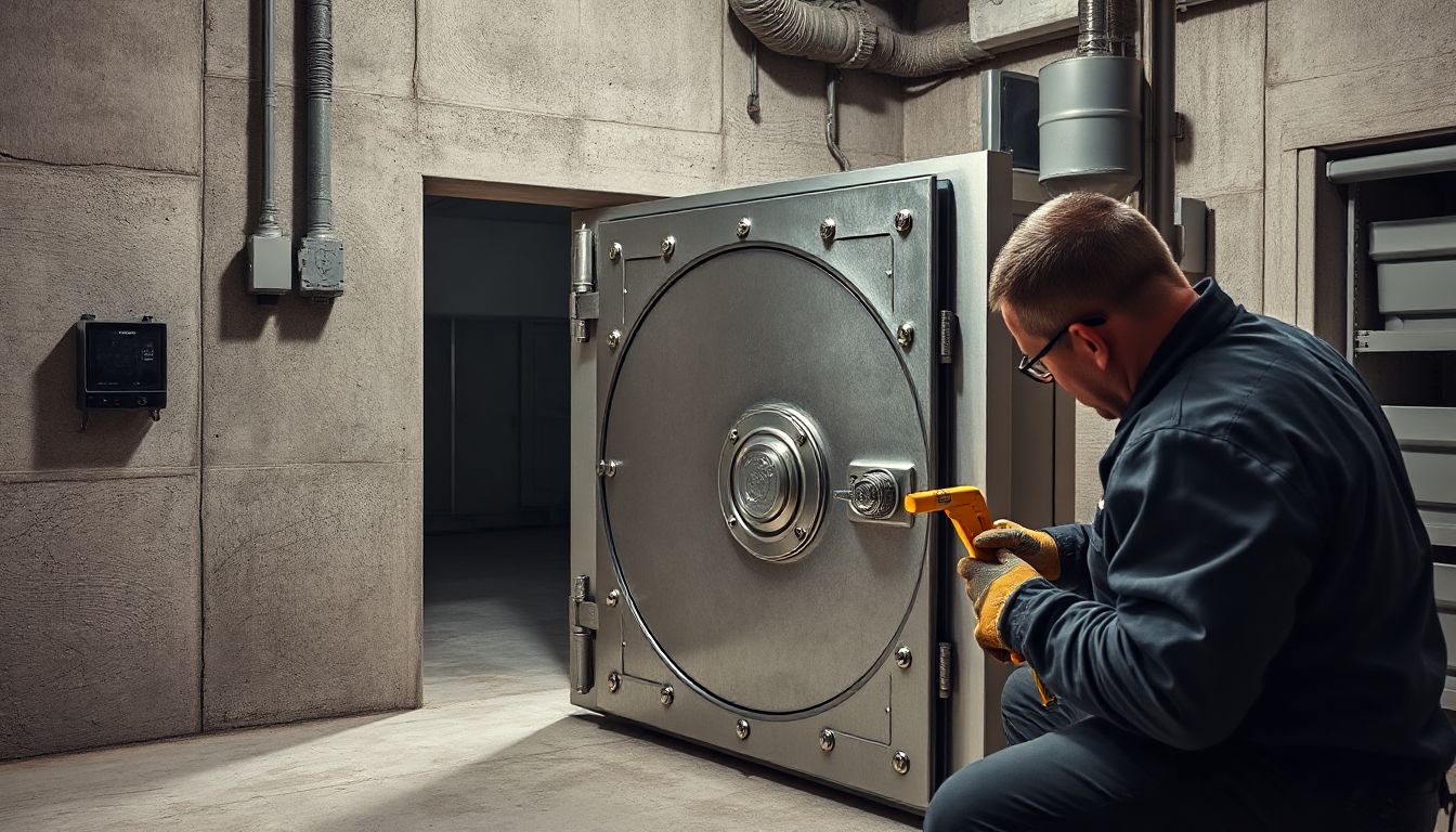 Vault Door Installation