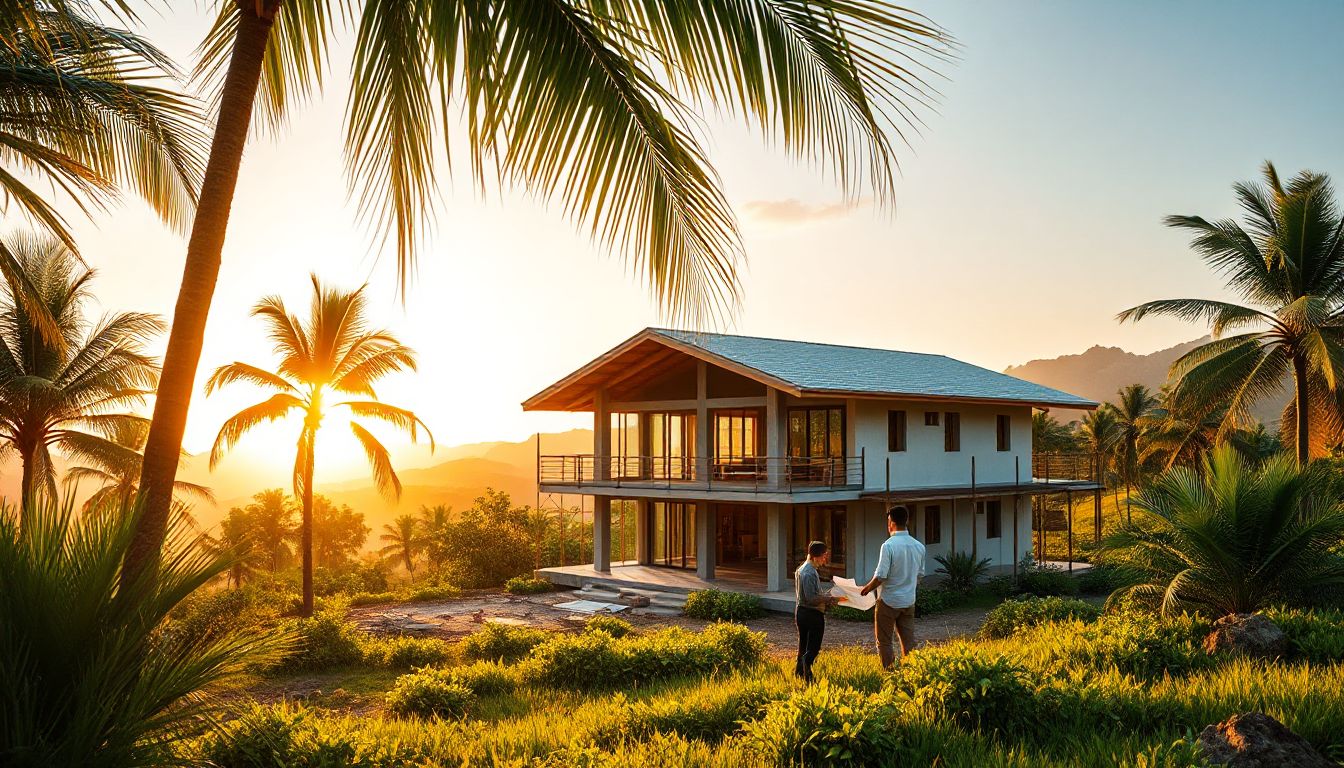 Building a new home in Thailand