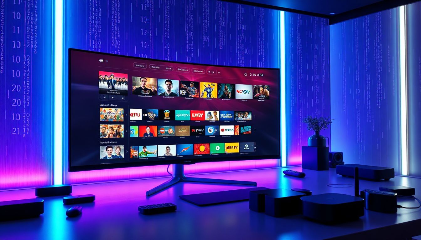 Gamma IPTV Website Image