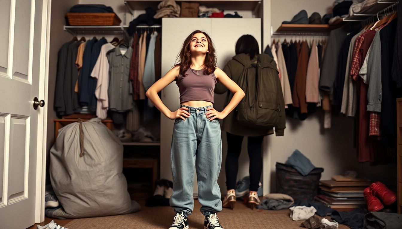Coco Arquette expressing her feelings about her mother's 90s wardrobe.