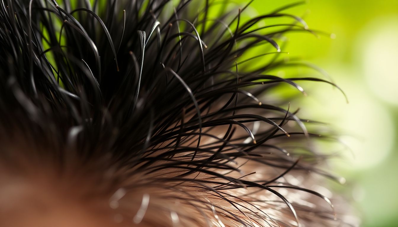 A woman with long, shiny, dark hair flowing freely, symbolizing healthy and luxurious locks achieved through natural care.