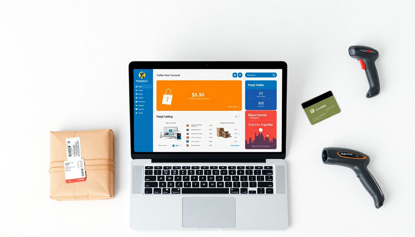 A diverse range of products, from electronics to home goods, displayed in an online shopping cart, symbolizing the vast opportunities for sellers on South Africa's leading e-commerce platform.
