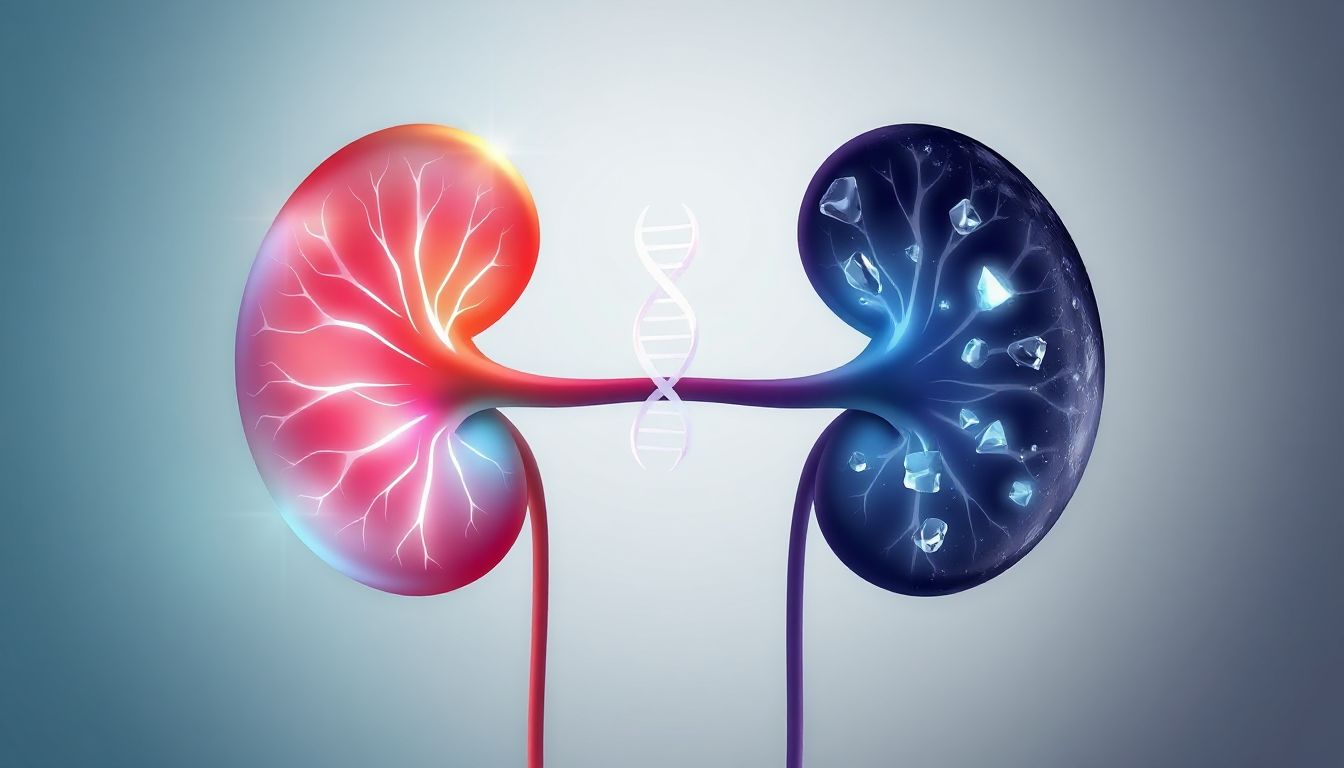 A close-up of a human kidney, highlighting its vital role in filtering blood and maintaining overall health.