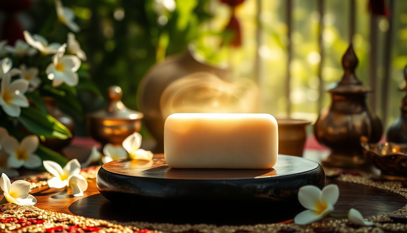 (Jabón de coco: esencia de pureza y limpieza espiritual en la Umbanda)