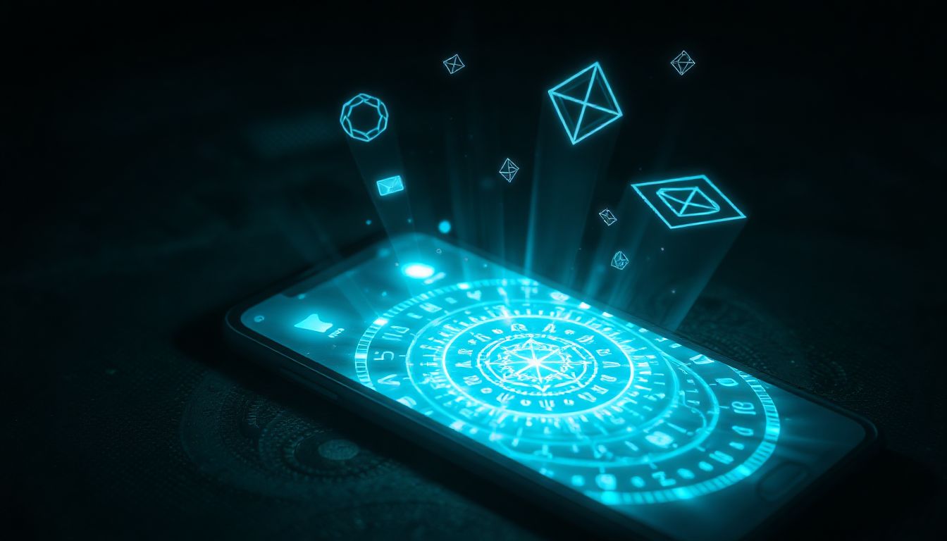 A person's hand holding an iPhone, showcasing vibrant colors and a clean interface, suggesting hidden potential waiting to be unlocked.