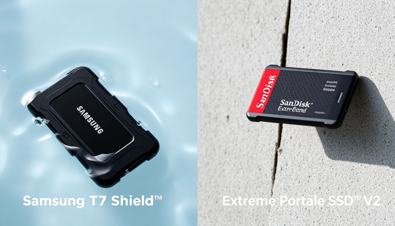 Samsung T7 Shield vs. SanDisk Extreme Portable SSD: The Ultimate Durability Showdown