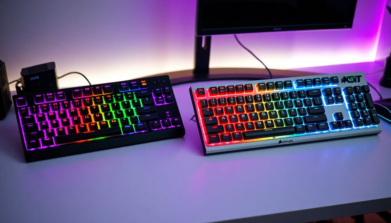 Corsair K70 RGB vs. K95 Platinum XT Mechanical Keyboard Review