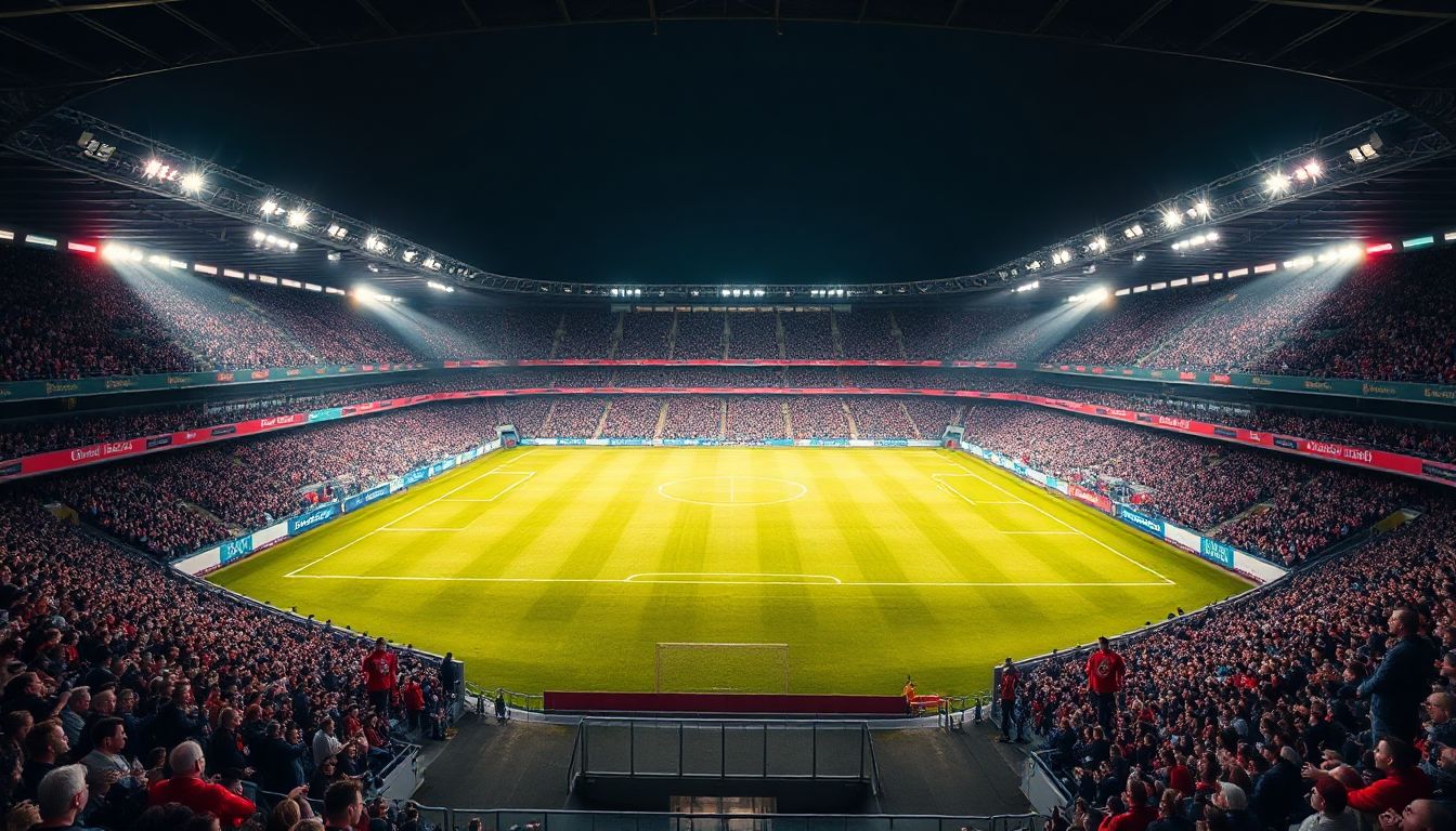 (A tense pre-match atmosphere fills the stadium, as fans eagerly await the kickoff between two formidable Championship sides.)