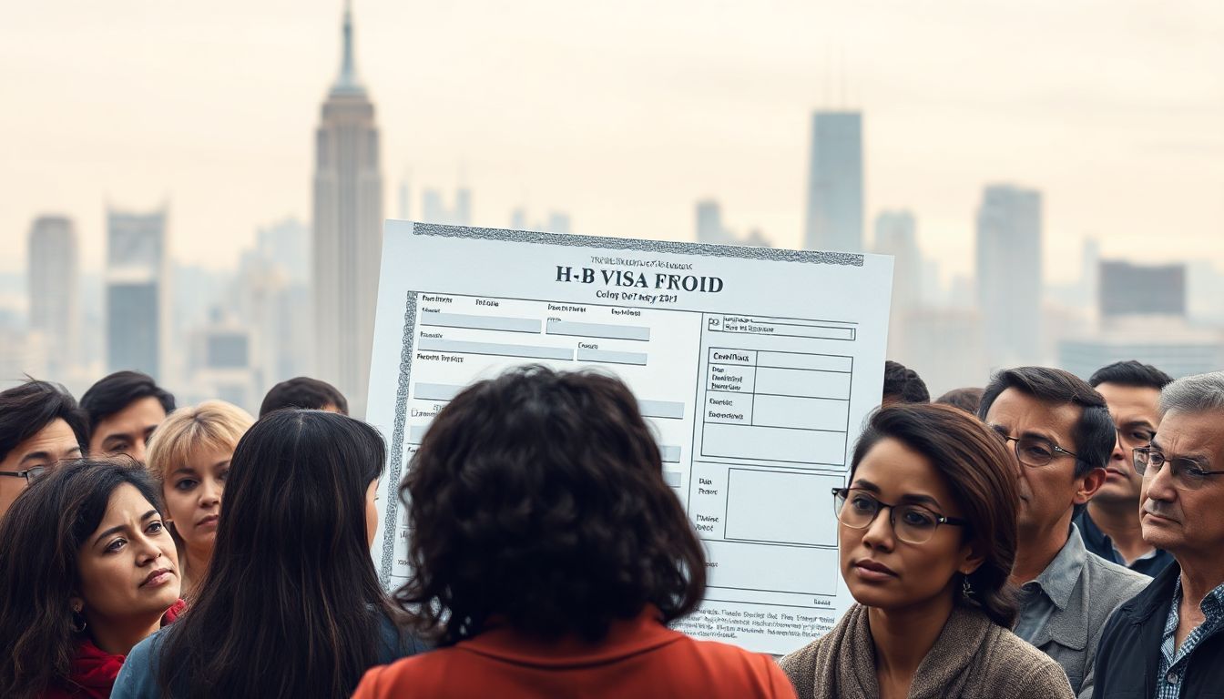 Skilled workers collaborating in a modern tech office, symbolizing the global talent pool attracted by visas like the H-1B.