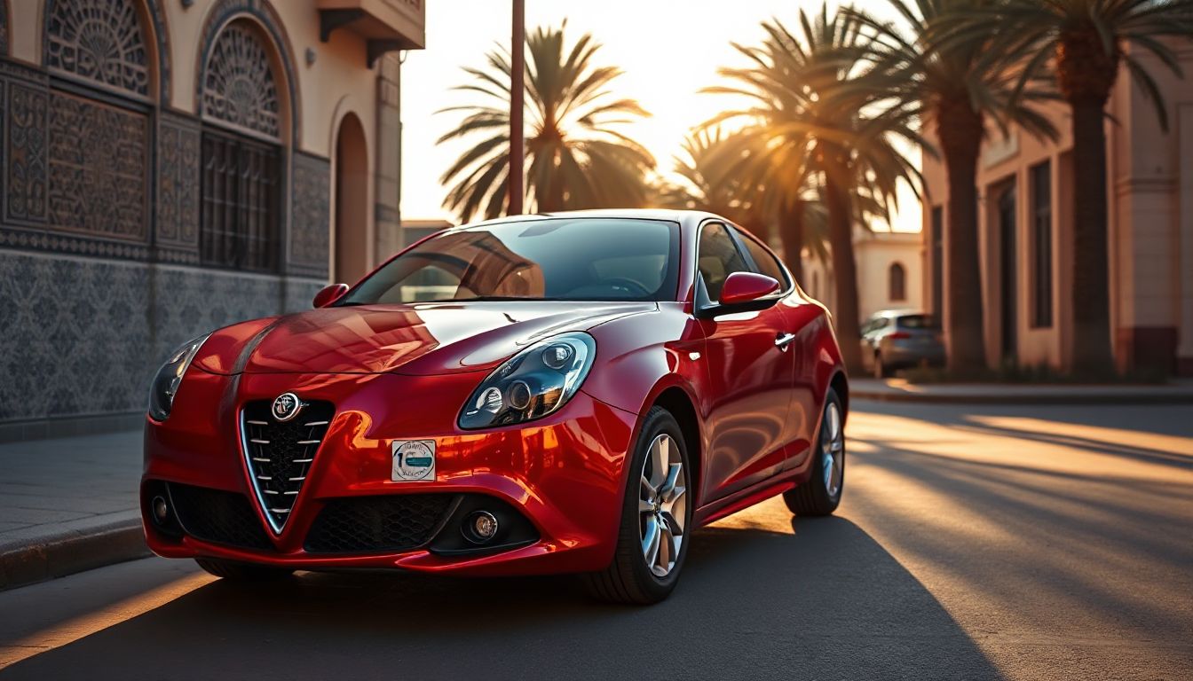 Location de voiture Casablanca Alfa Romeo Giulietta