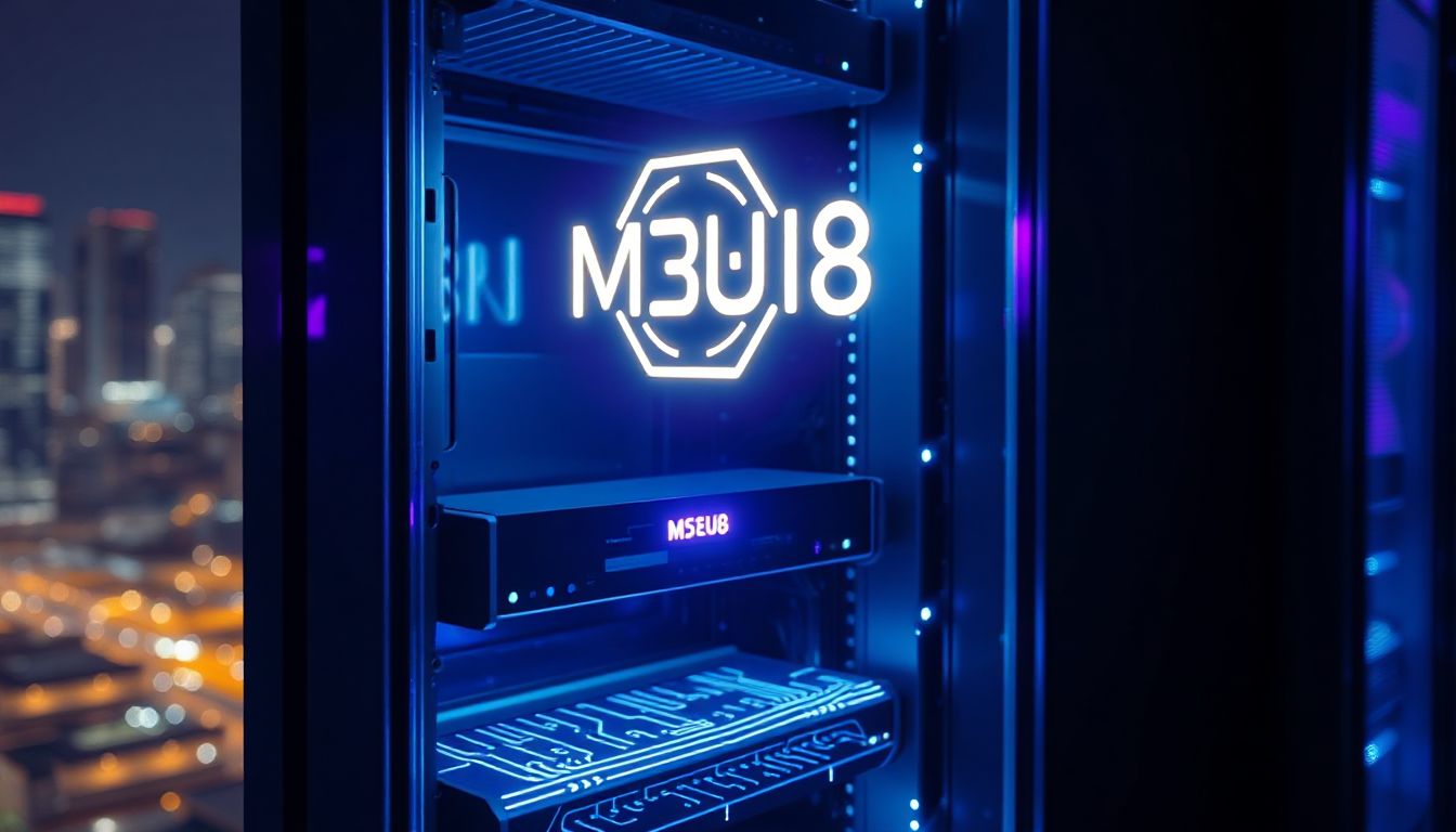 A futuristic living room with a large transparent screen displaying a highly interactive streaming interface, showcasing personalized content feeds and advanced playlist options for 2026.