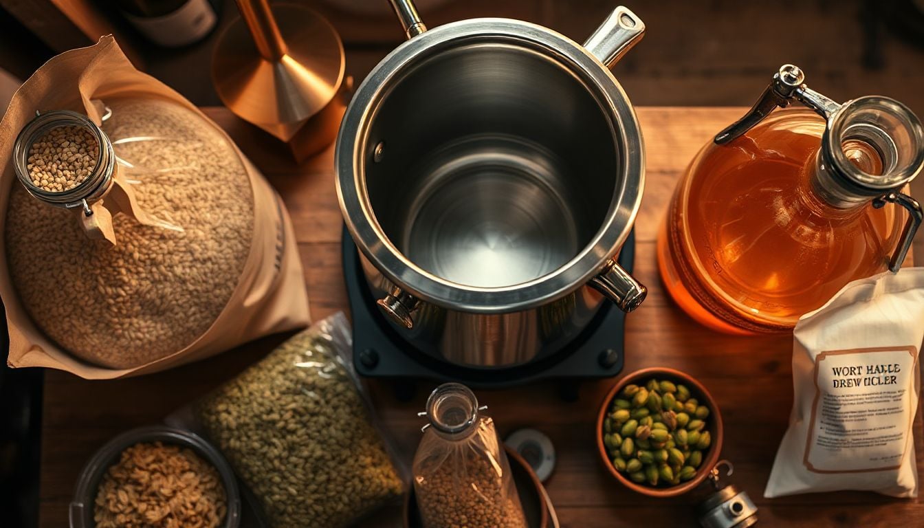 Home Brew Supplies -Craft Beer - Wine Making Kits 2 Home Brew Supplies (A satisfying pour of freshly homebrewed craft beer, a reward for your brewing efforts.)