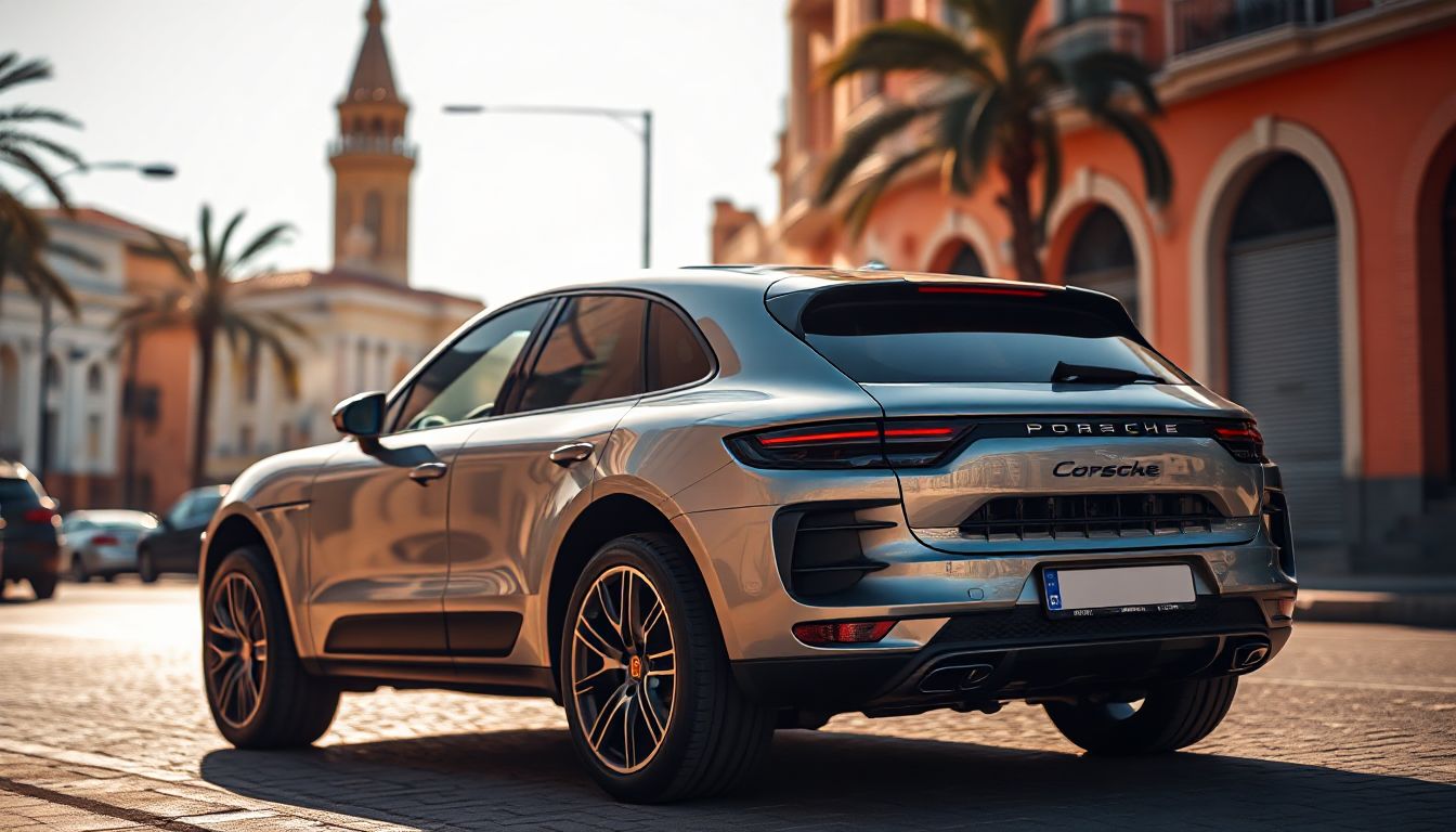 Le Porsche Macan à Casablanca: Symbole de luxe et de liberté.