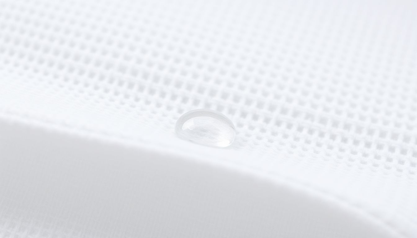 A close-up view of a professional tailor meticulously fusing a non-woven interlining onto fabric, ensuring a crisp, structured finish for a garment.