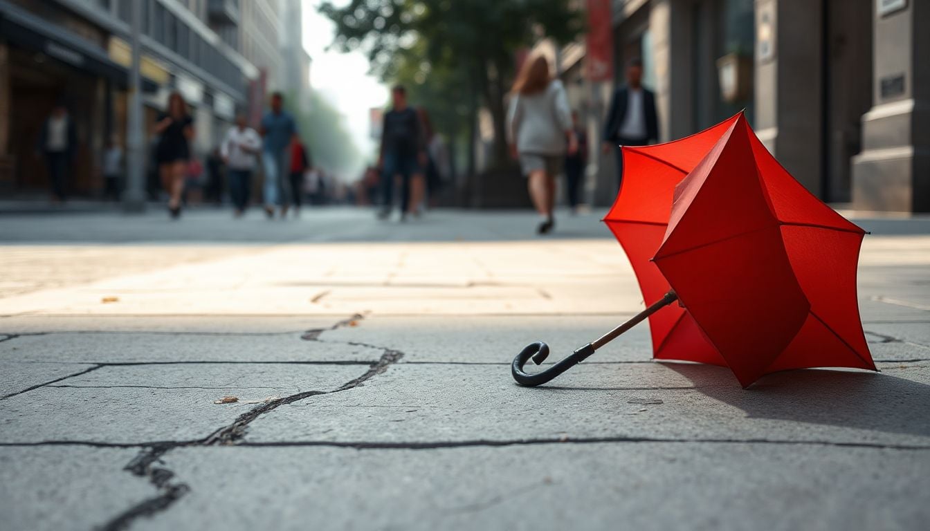 Une personne marchant dans un passage piéton en ville, illustrant la vulnérabilité et l'environnement urbain des accidents de piétons.