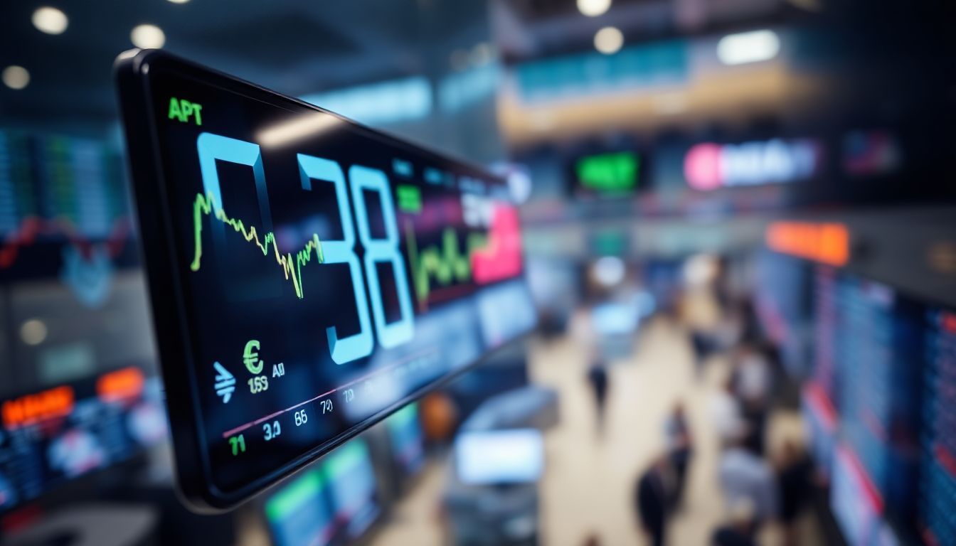 Monitoring market trends and economic data is key for informed financial decisions.