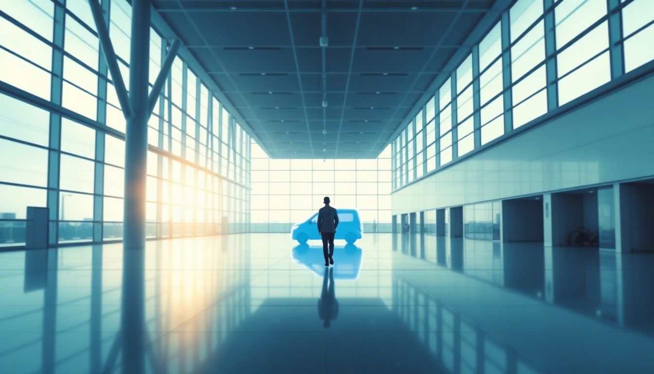 Travelers enjoy stress-free parking before their flight.