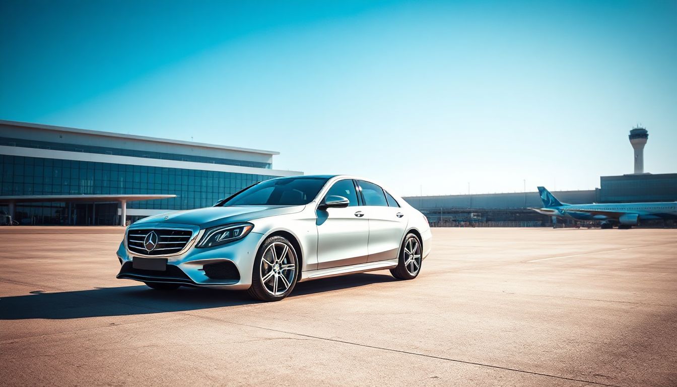 Une élégante voiture de luxe prête pour votre aventure marocaine.