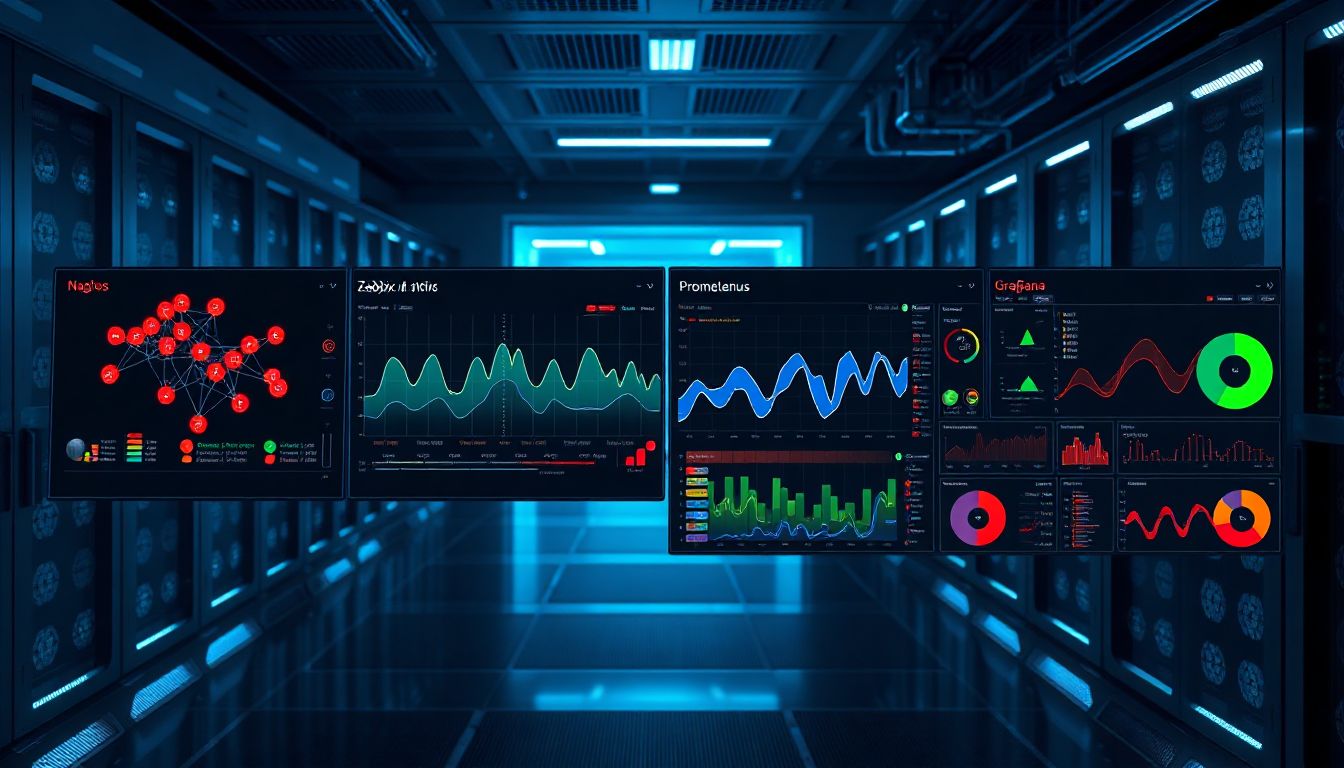Vergleich von Monitoring-Tools: Überblick über Nagios, Zabbix, Prometheus und Grafana