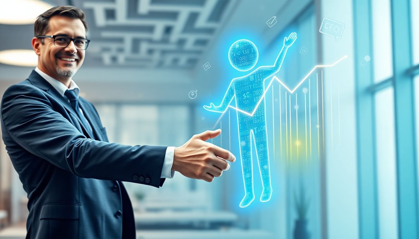 A team of SEO experts analyzing data on a computer screen, highlighting strategies for business growth