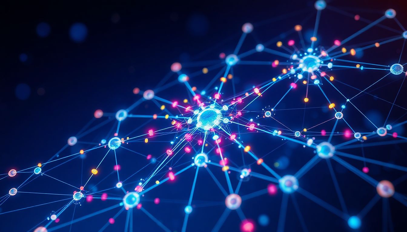 Visual map of a content cluster showing a central pillar page connected to subtopic clusters for better SEO flow