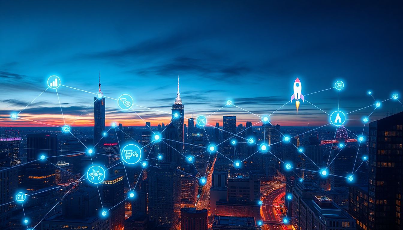 Visualizing data-driven growth: Charts and graphs showing revenue spikes for US businesses using smart marketing tactics