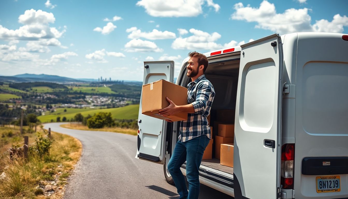 Reliable Man and Van Service Ready for Your Nationwide Move