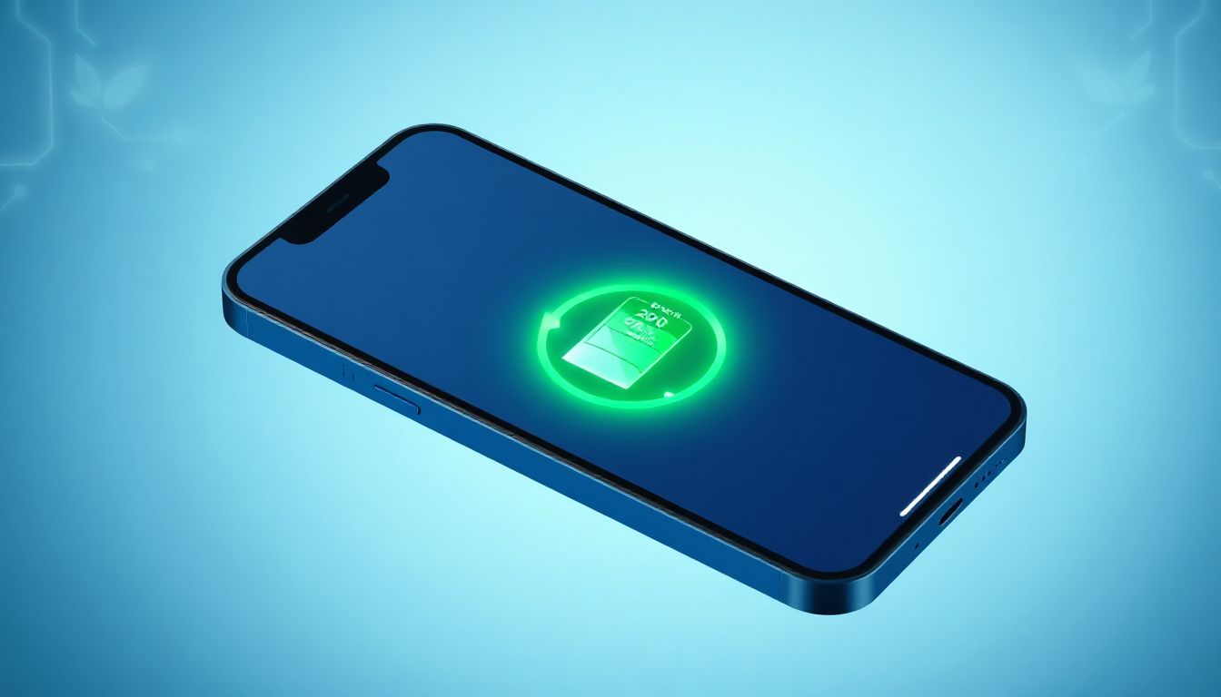 iPhone displaying the new iOS 26 Battery Saving Mode settings