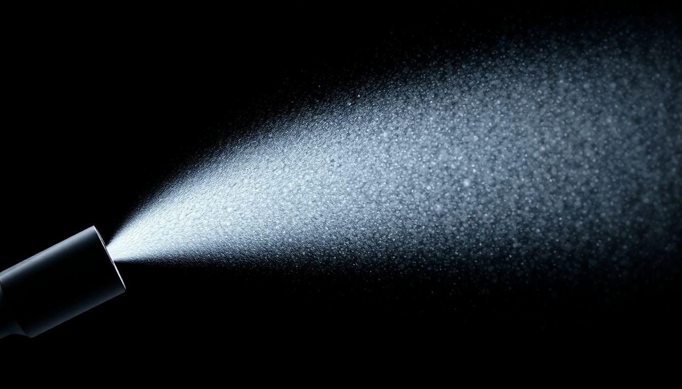 Modern water mist hood system protecting a bustling commercial kitchen from fire risks